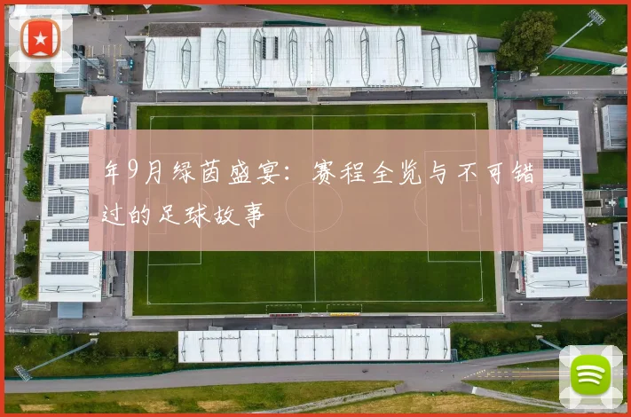 年9月绿茵盛宴：赛程全览与不可错过的足球故事